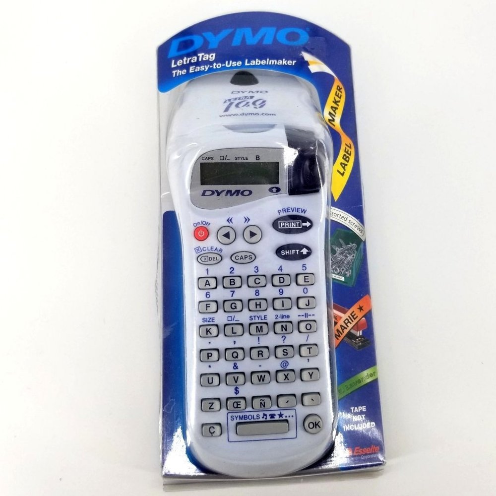 Dymo Label Maker Letra Tag Electronic Labeler Home Office Pantry Organize NEW